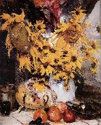 Nikolay Fechin Sunflower painting